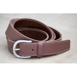CEINTURE CUIR COGNAC | La classique